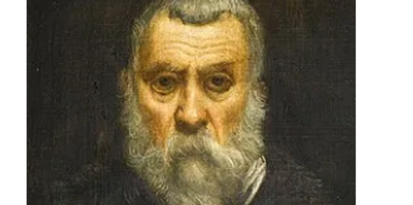 Jacopo Tintoretto, self-portrait, 1588. Master Venetian painter of the Renaissance.