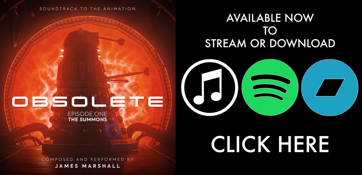 obsolete ost soundtrack listen on iTunes Spotify bandcamp dalek tv show web series music