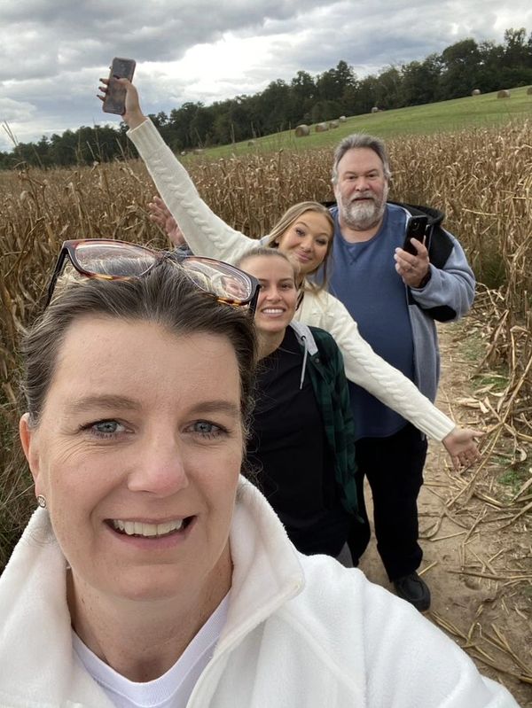 Corn fields in Georgia 
