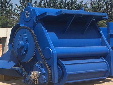 Double feed roller system