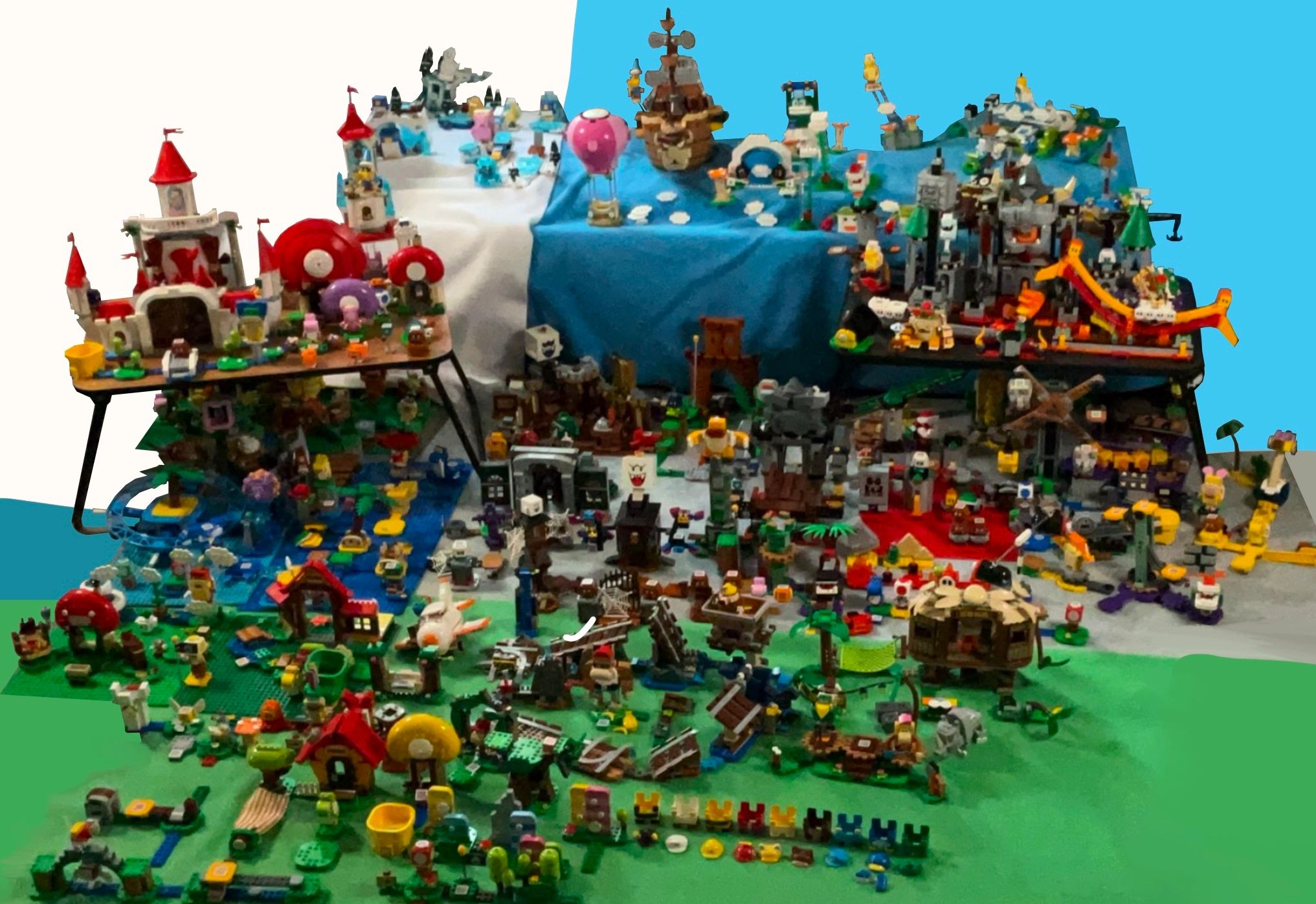 DGs Super World  - all the Lego Super Mario Sets August 2020  - January 2024