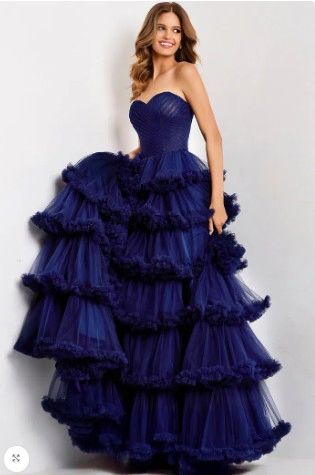 strapless open back dress Beaded Strapless Sequined Tulle Short Prom Dress main image 1