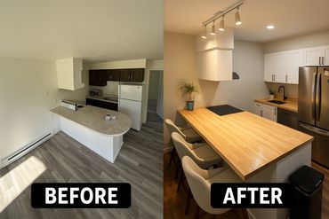 Modern kitchen renovation in Routt County, CO