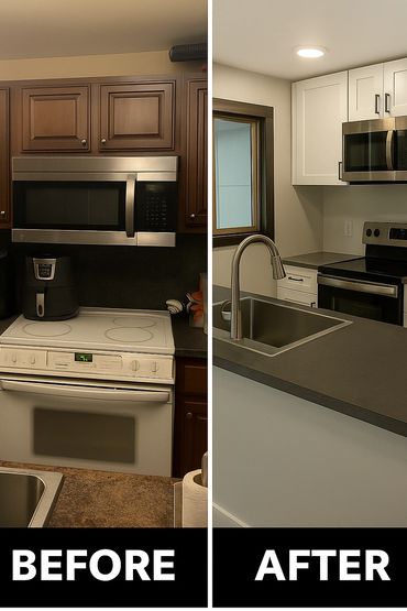 Modern home remodel completed by Turner General Contracting