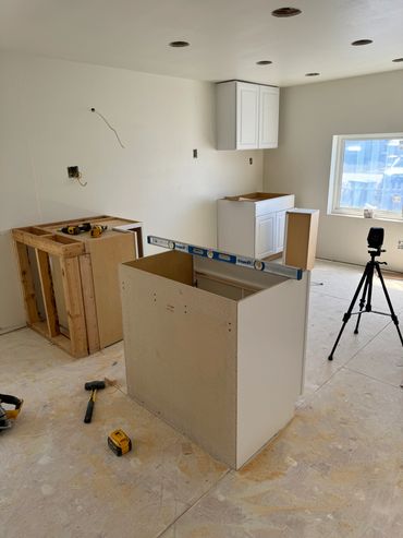 kitchen remodel in Steamboat Springs, CO with custom cabinetry