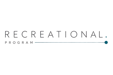 Logo reading 'Recreational Program' with a horizontal line.