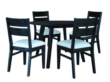 ELLA 5PC 100CM ROUND DIN SET-KIT FOR HIRE AND RENTAL.