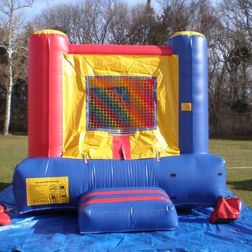 This 10 x 10 bouncer will fit indoors! 