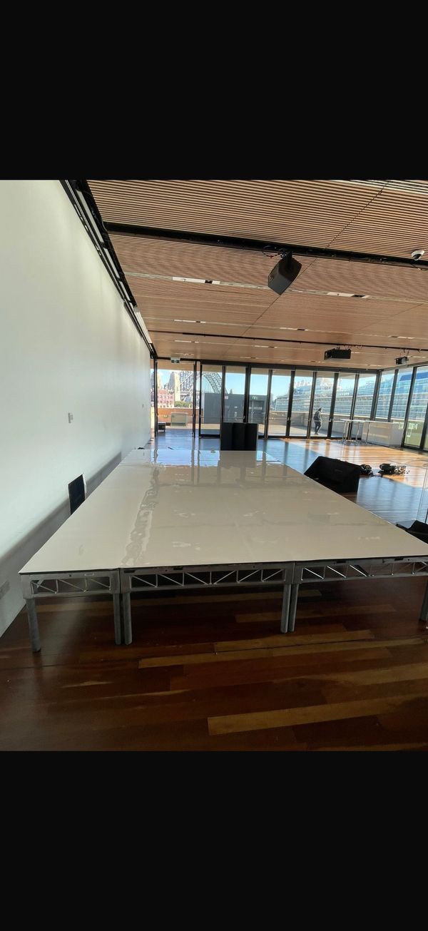 White Gloss Stage Vinyl 