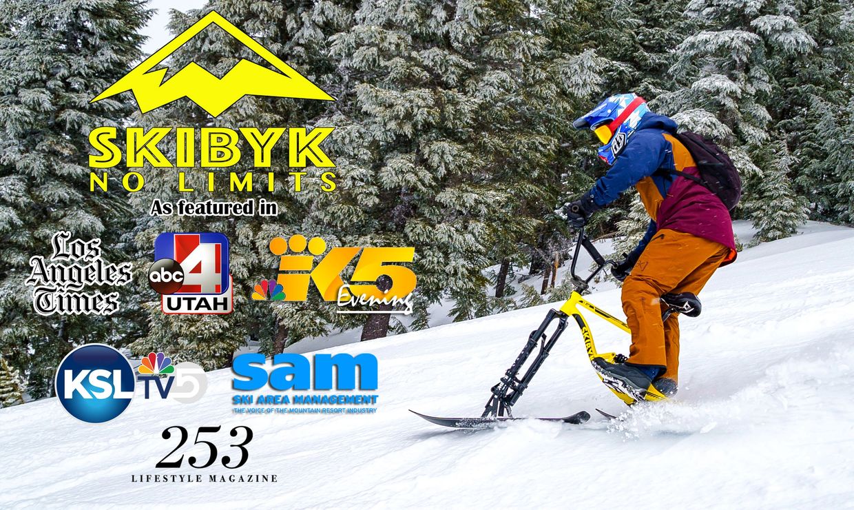 SKIBYK - Ski Bike | #1 Selling SkiBike 5 Seasons in a Row!, Ski Bike