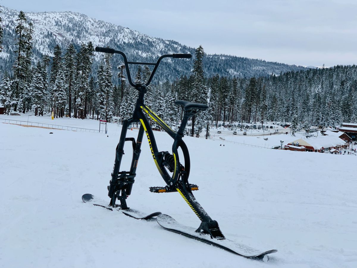 SkiByk SB200 All-Mountain Ski Bike