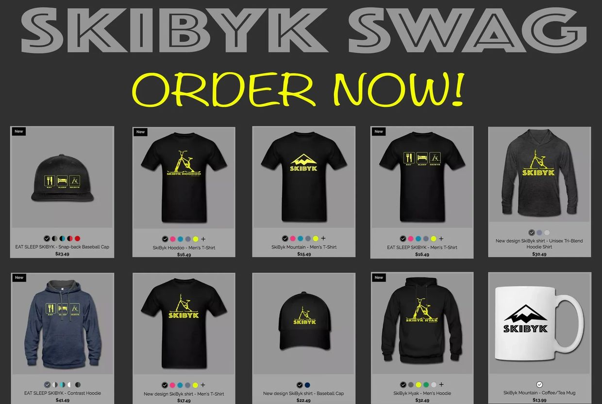 SkiByk Ski Bike skibike shirt