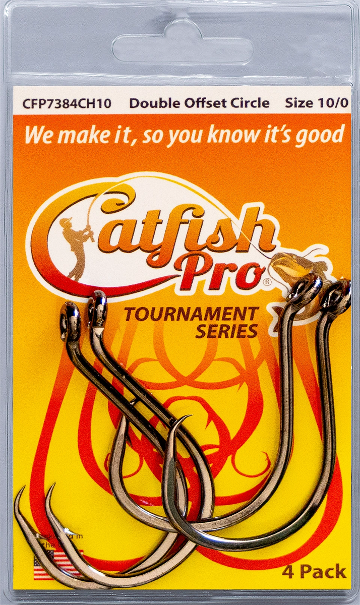 Buy 5 Packs 20 Catfish Pro Tournament Series Double Offset Circle