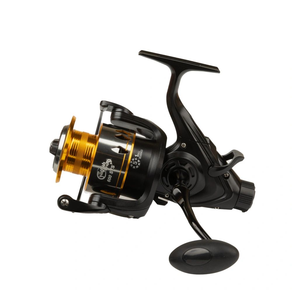 Catfish Pro Tournament Series Spinning Reel 600 STS - Pro-Grade  Performance, 5.2:1 Gear, 22lb Drag, Front/Rear Drag, Live Liner, Aluminum  Spool