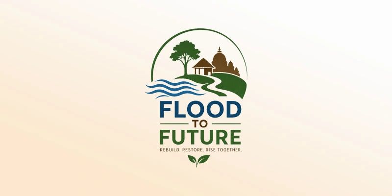 Logo for Flood to Future initiative.