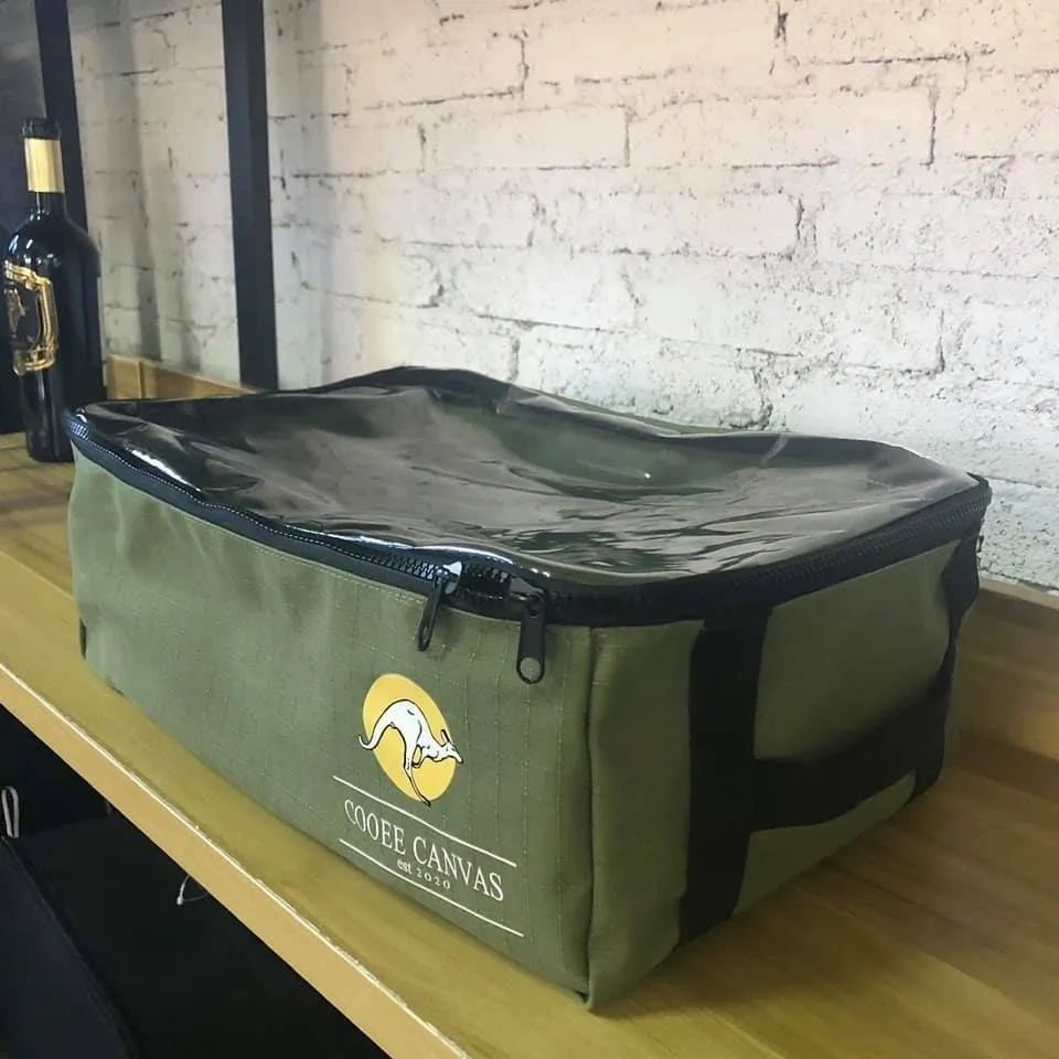 Clear Top Canvas Bag By Cooee Canvas