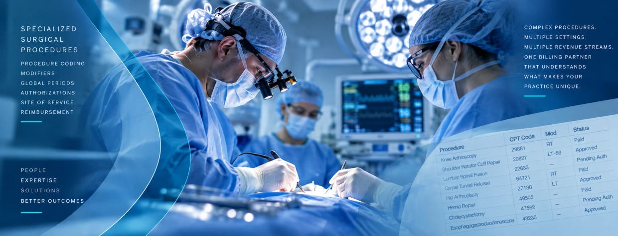 Surgeons performing a complex surgical procedure in an advanced operating room.