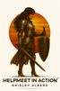 Silhouette of a person with a sunset background and text about help in South Africa.