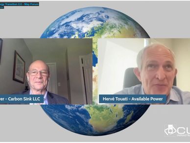 Steve Meyer talks with Hervé Touati about decarbonizing with Carbon Sink eMethanol.