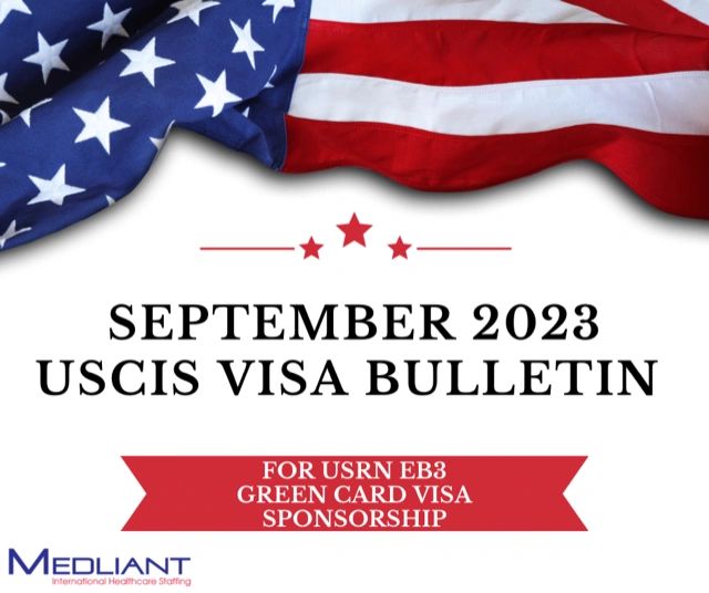 September 2023 USCIS Visa Bulletin Update