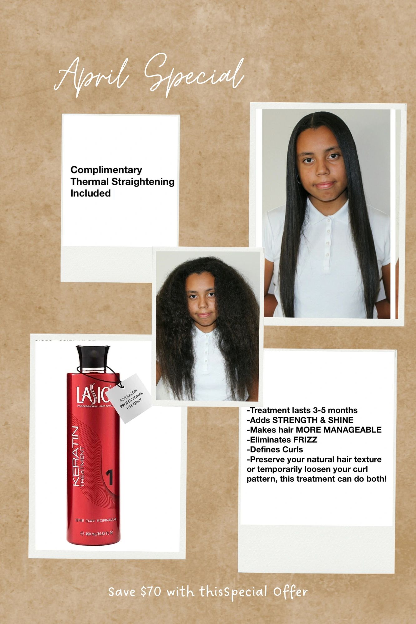 Save BIG this Spring and give Keratin a try!