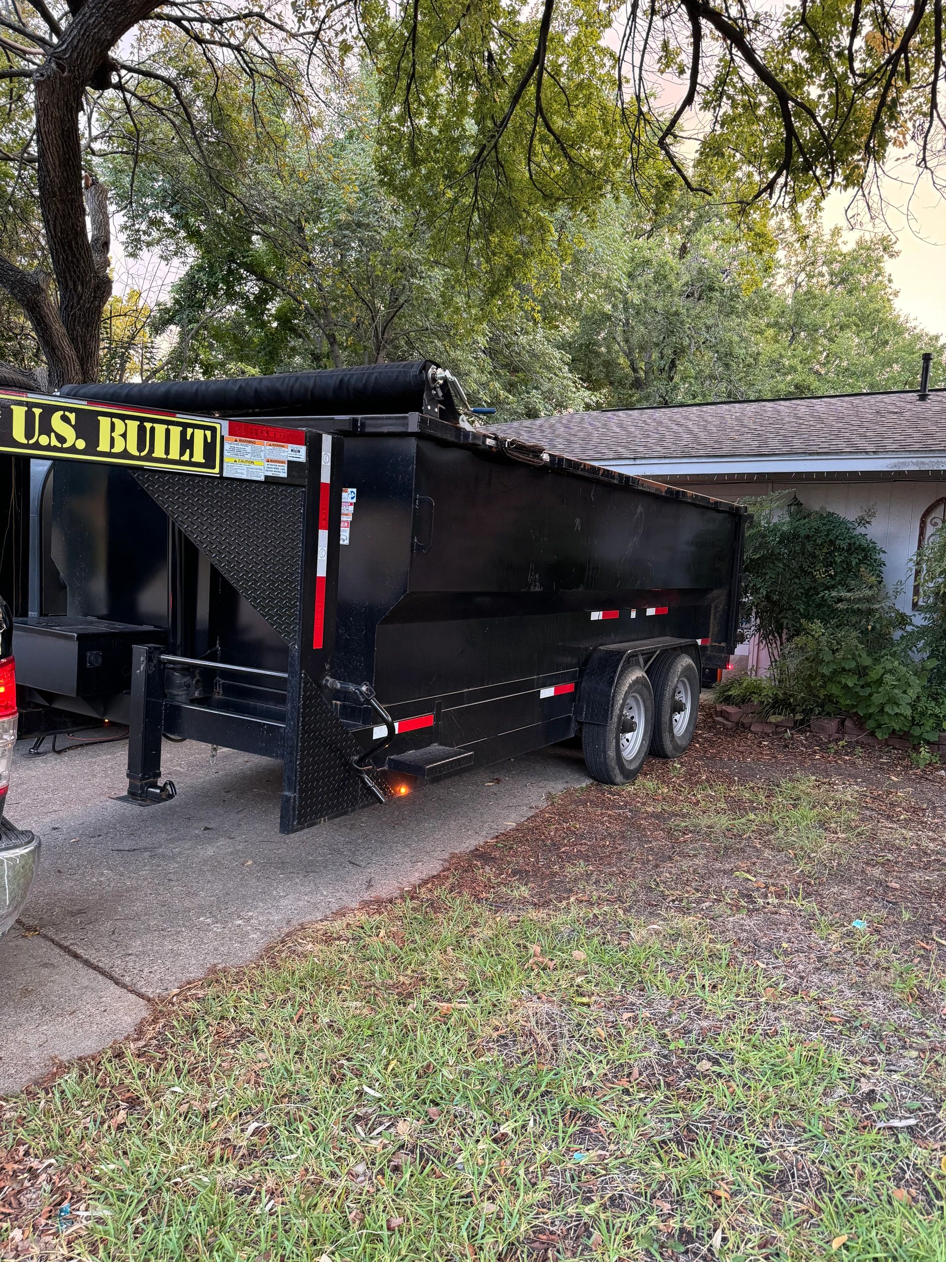 16 cubic yard dump trailer 