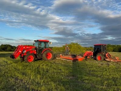 Brush Hogging pasture