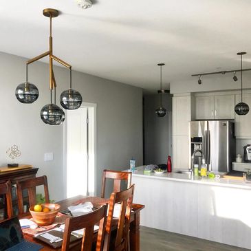 Updated Kitchen Lighting and Power
