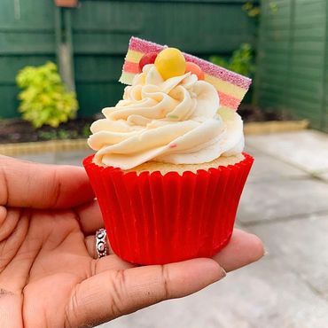 Pride rainbow cupcake - vodka cupcake