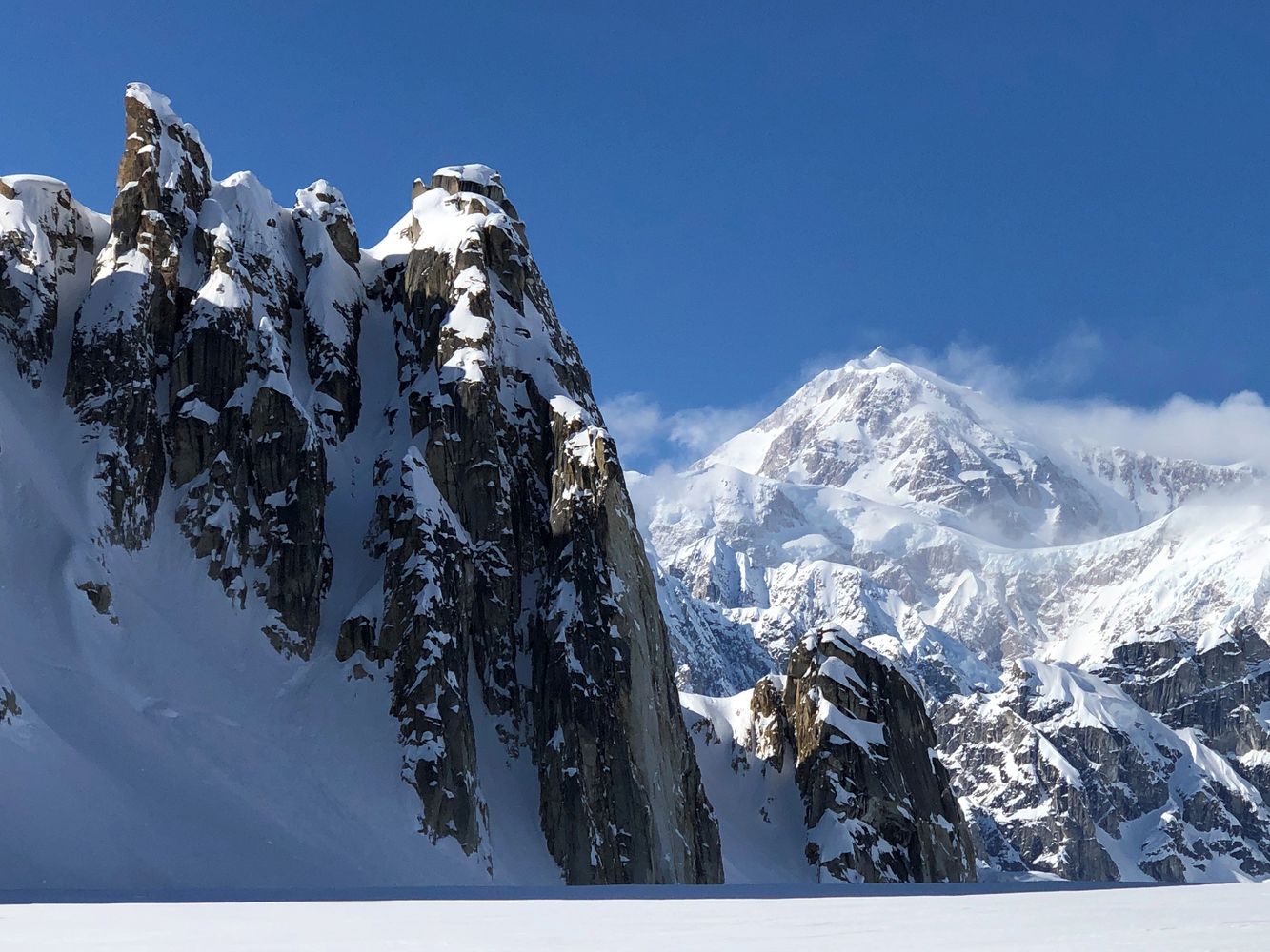 Mount Denali from the Ruth Gorge