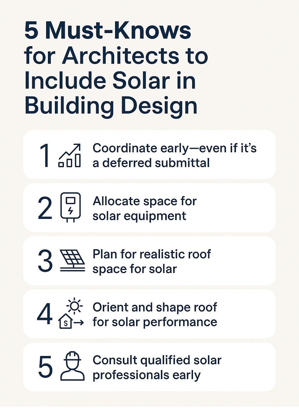 Solar Design Knowledge 5 Must-Knows for Architects to Seamlessly Integrate Solar