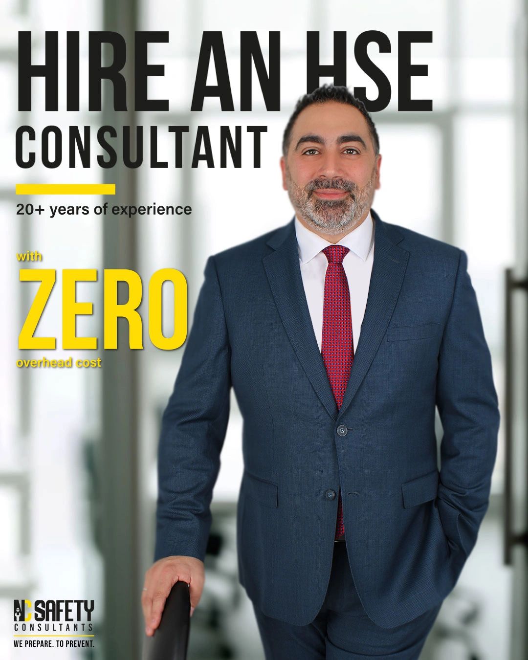 FRACTIONAL SAFETY CONSULTANT, Naoum Chemaly, HSE consultant, zero overhead cost, NC safety 