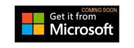 Microsoft coming soon promotional banner.