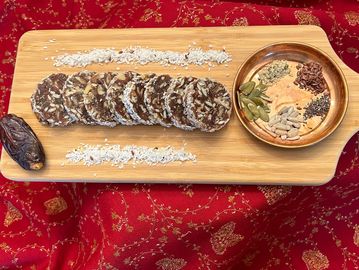 Dates and Seeds roll