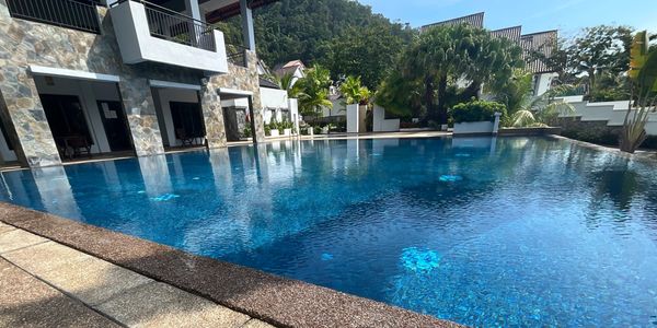 Swimming Pool at Ferringhi Villas