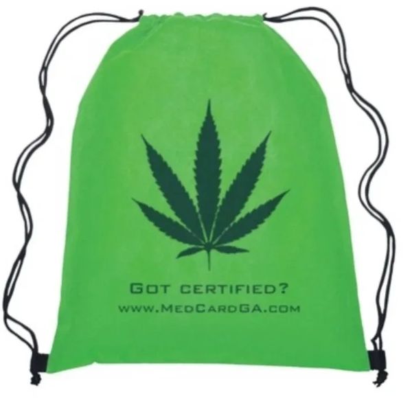 Free tote given with every medicinal cannabis  certification