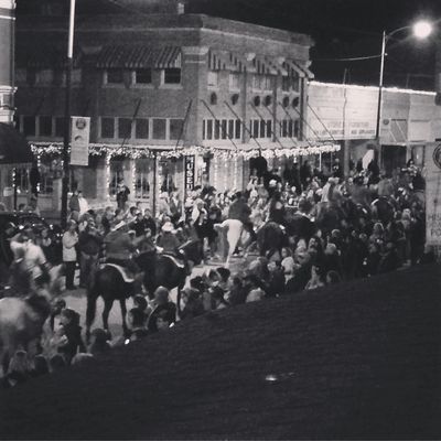 Christmas Parade Downtown Poteau 2015