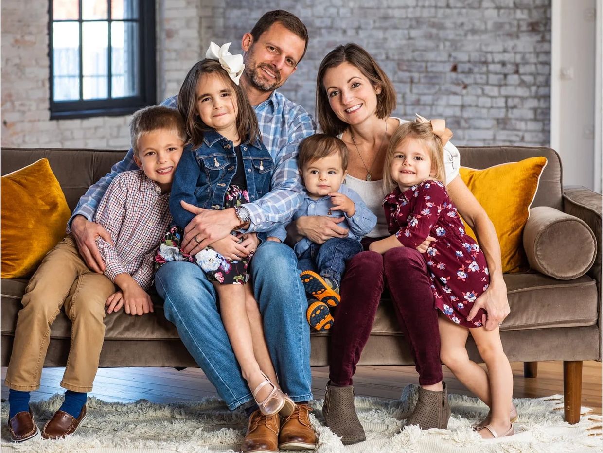Matthew and Melissa Pawley family