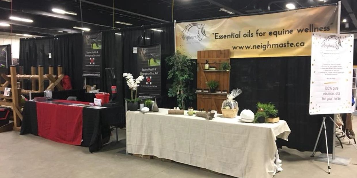 Trade Show Booth - Mane Event - Equine Essential Oils