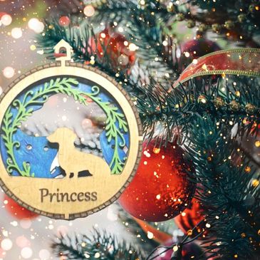 3D Princess Ornament