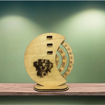 Dachshund Perpetual Calendar