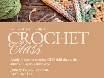 🧶✨Crochet Class  
