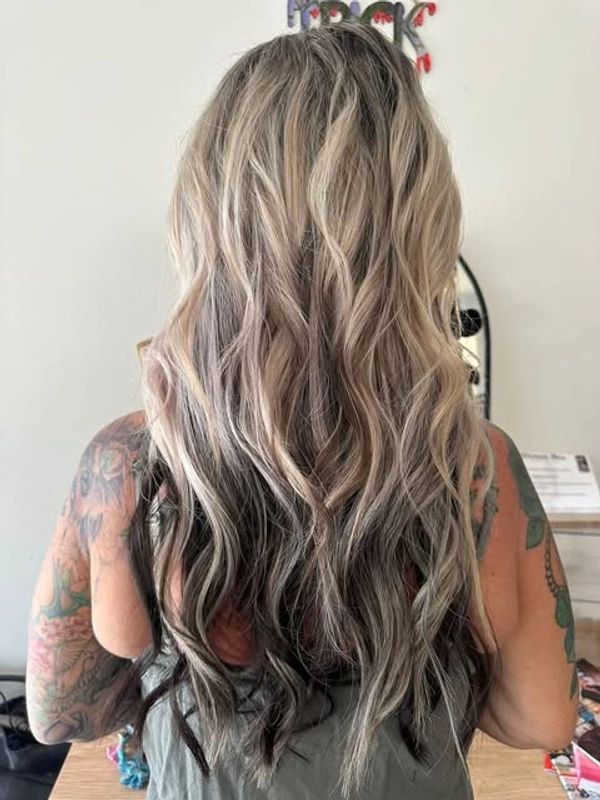 Seamless invisible weft hair extension transformation in Coffs Harbour NSW