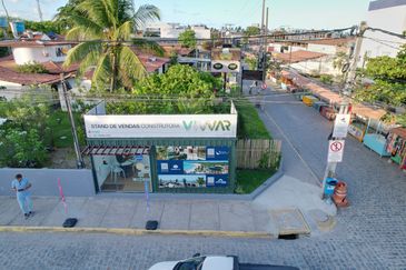 Fachada oficinas Constructora Vivvar en porto de galinhas