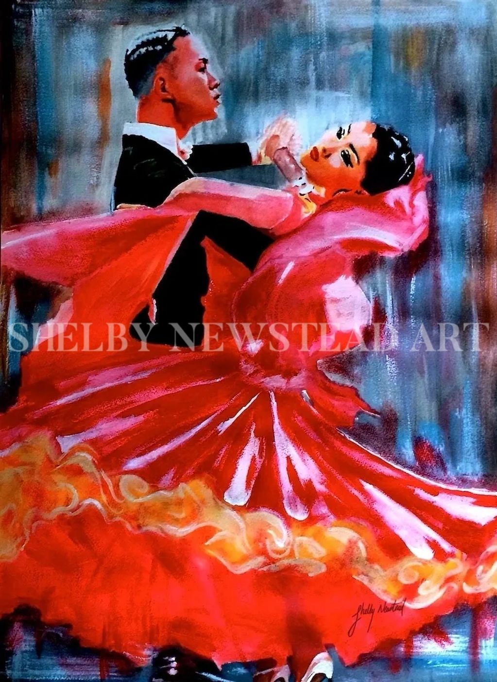'Ballroom dancing'
SOLD 
