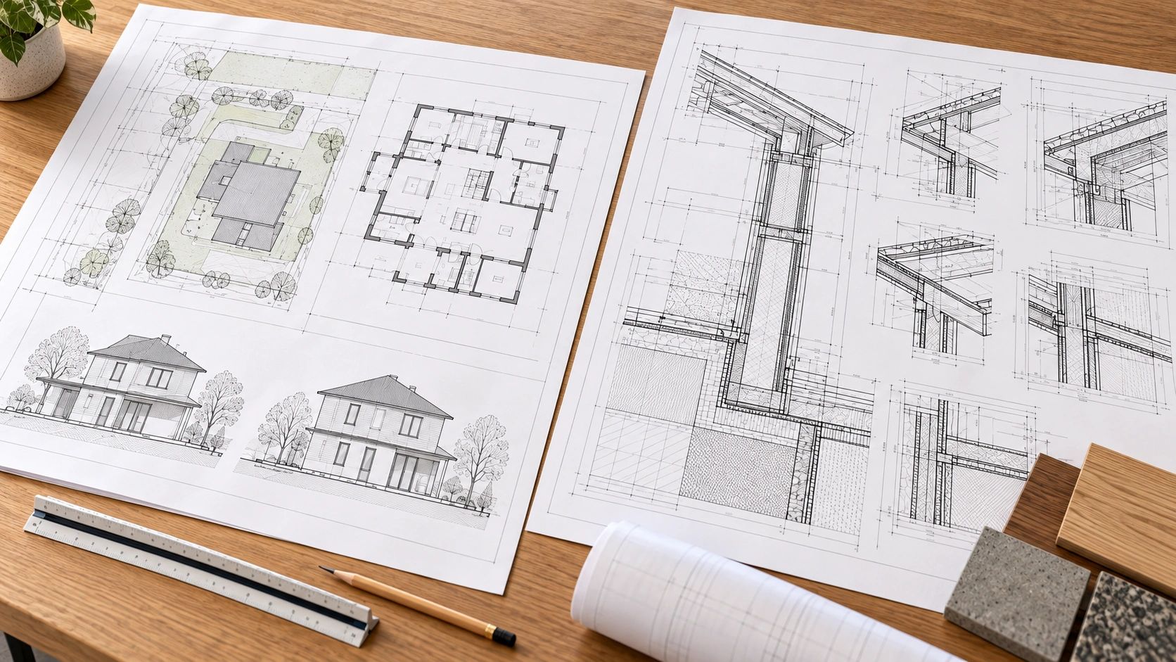Project Developmetn Drawing Permit vs. Construction Drawings: What Does Each Set Include?