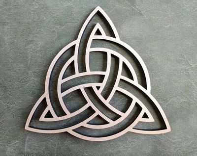 Celtic Knot, Irish Wall Decor, Trinity Wall Art, Celtic Decor, Infinite Wall Decor, Celtic Knot Wall