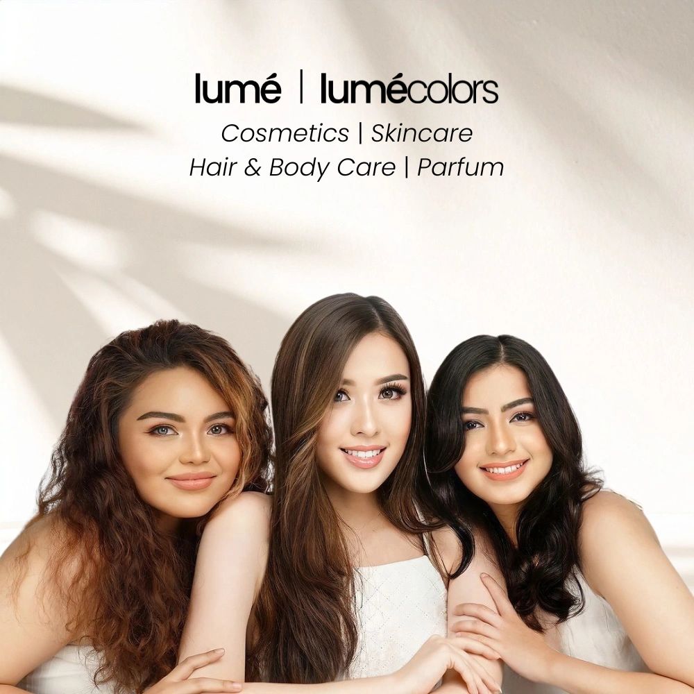 Hasil memukau dari produk Lume dan Lumecolors
