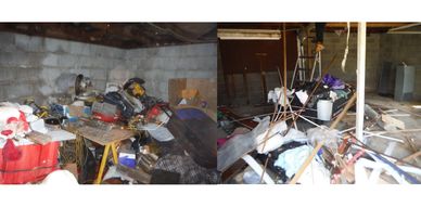 Basement Loaded with Junk