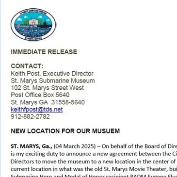 Photo of Press Release.